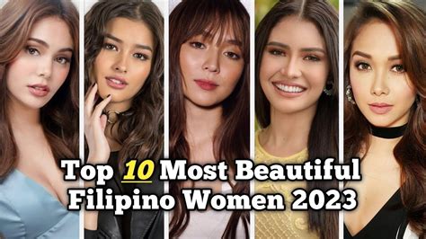 Top 10 Most Beautiful Philippino Women Today (Update).